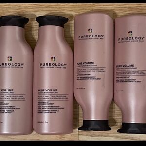 Pureology Pure Volume Hair Care Set in Pink